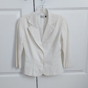 Chico's Cream Blazer for Women